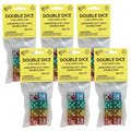 Koplow Games Double Dice Set, 8 Pieces, PK6 11703